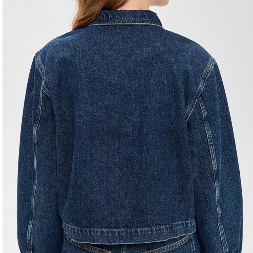 Frame Patch Pocket Denim Jacket in Noble. XL (size 10-12) - Picture 2 of 10